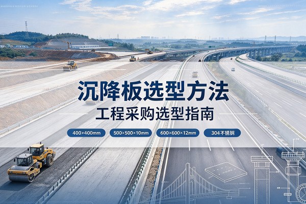 雄县沉降板选择方法