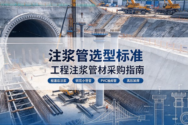 雄县注浆管选型标准